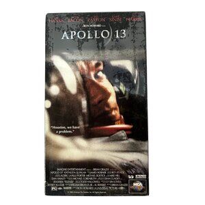 Apollo 13 VHS Movie 1995 Ron Howard Tom Hanks Kevin Bacon Space Drama PG